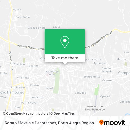 Rorato Moveis e Decoracoes map