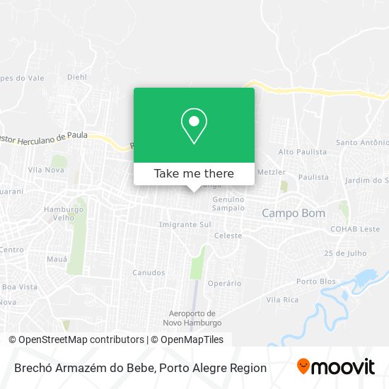 Brechó Armazém do Bebe map