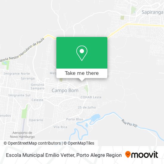 Escola Municipal Emilio Vetter map