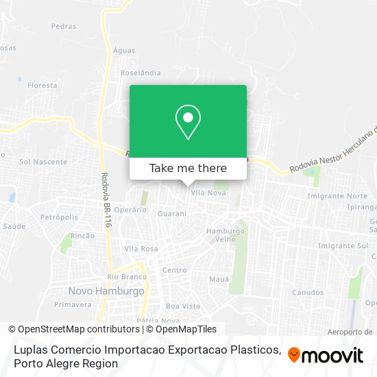 Luplas Comercio Importacao Exportacao Plasticos map