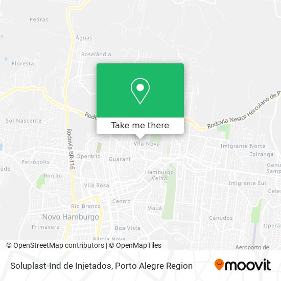 Mapa Soluplast-Ind de Injetados