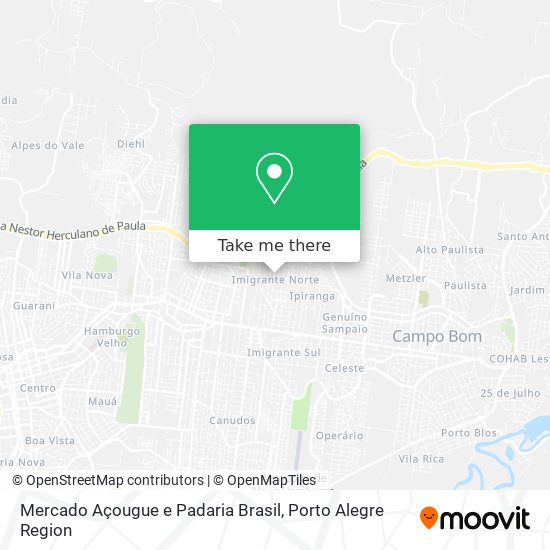 Mercado Açougue e Padaria Brasil map