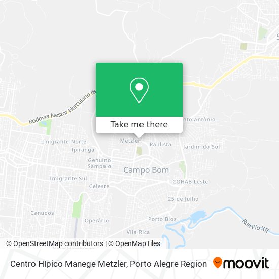 Centro Hípico Manege Metzler map
