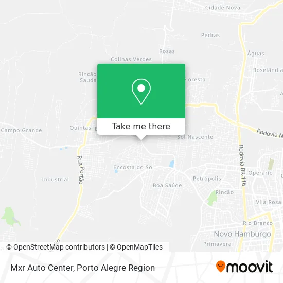 Mxr Auto Center map