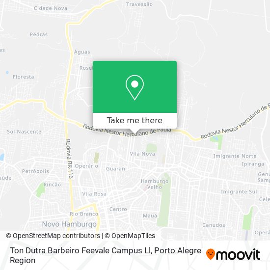 Mapa Ton Dutra Barbeiro Feevale Campus Ll