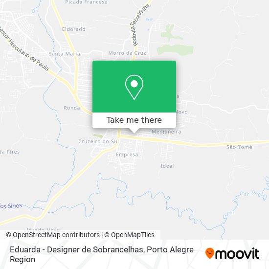 Eduarda - Designer de Sobrancelhas map