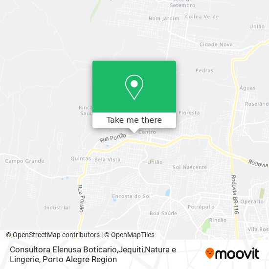 Consultora Elenusa Boticario,Jequiti,Natura e Lingerie map