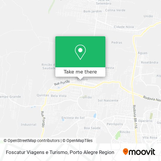 Foscatur Viagens e Turismo map