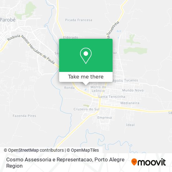 Cosmo Assessoria e Representacao map
