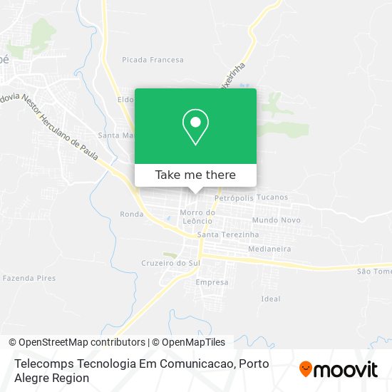 Mapa Telecomps Tecnologia Em Comunicacao