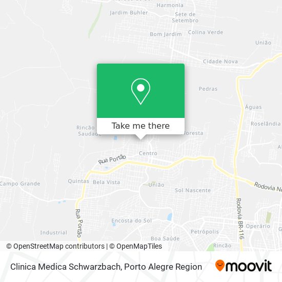 Clinica Medica Schwarzbach map