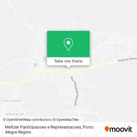 Meltzer Participacoes e Representacoes map