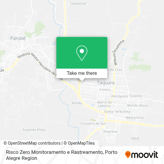 Risco Zero Monitoramento e Rastreamento map