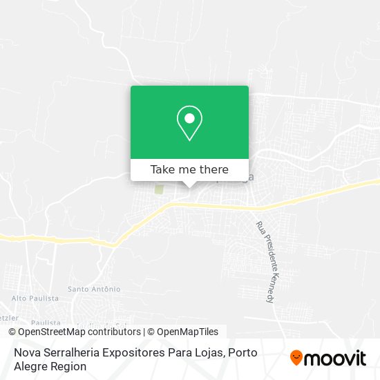 Nova Serralheria Expositores Para Lojas map