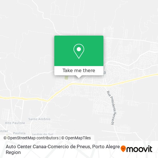 Auto Center Canaa-Comercio de Pneus map
