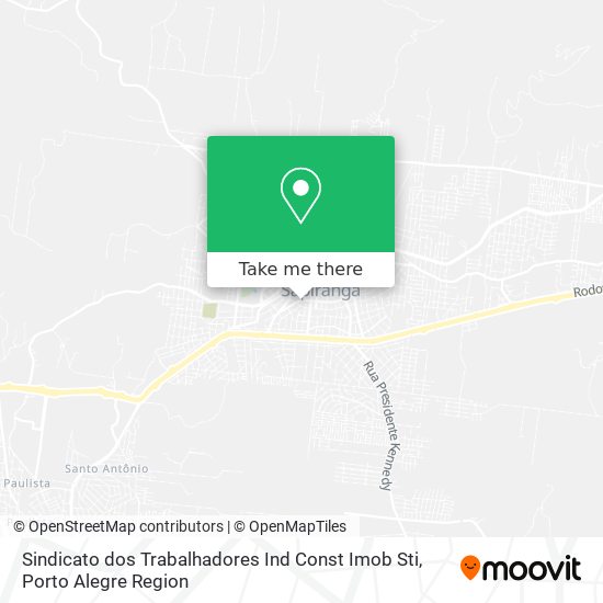 Sindicato dos Trabalhadores Ind Const Imob Sti map