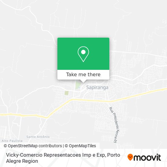 Mapa Vicky-Comercio Representacoes Imp e Exp