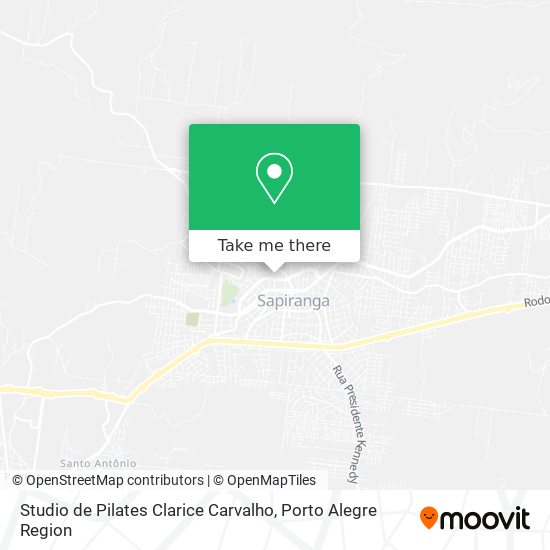 Studio de Pilates Clarice Carvalho map