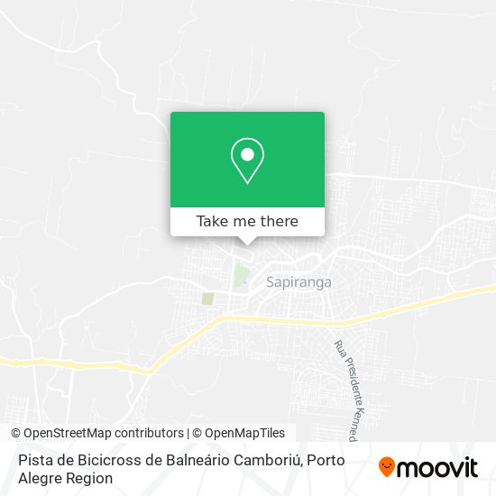 Pista de Bicicross de Balneário Camboriú map