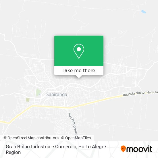 Gran Brilho Industria e Comercio map