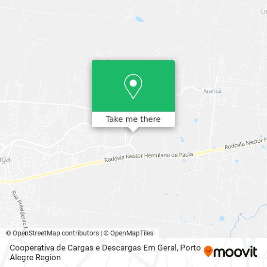Cooperativa de Cargas e Descargas Em Geral map