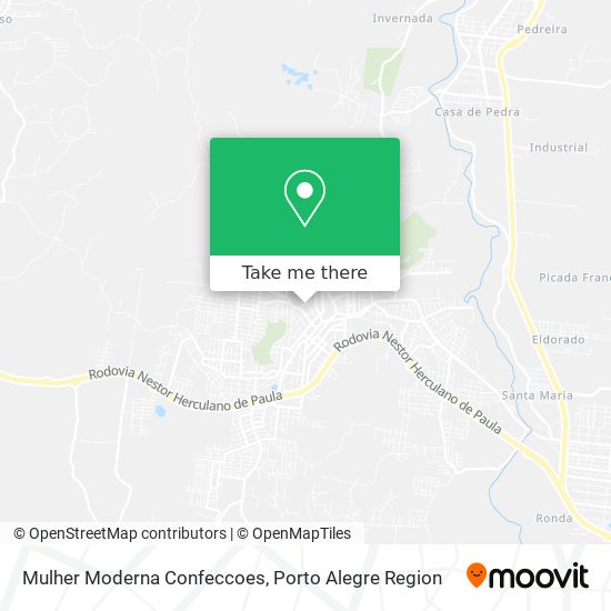 Mulher Moderna Confeccoes map