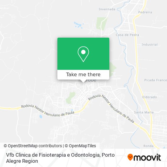 Vfb Clinica de Fisioterapia e Odontologia map