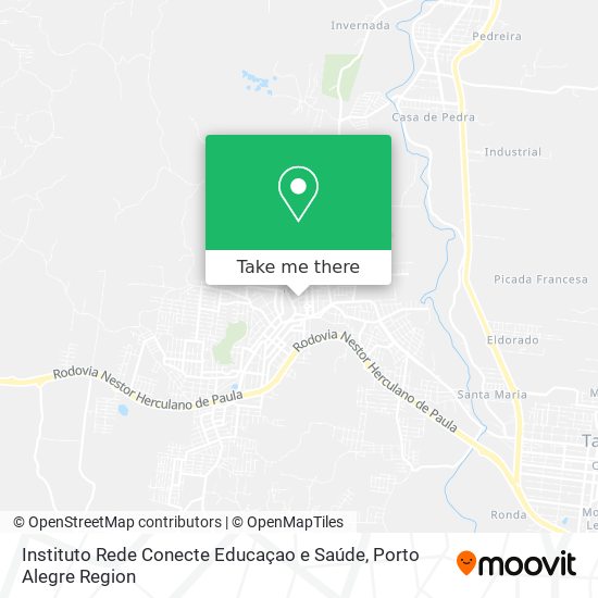 Instituto Rede Conecte Educaçao e Saúde map