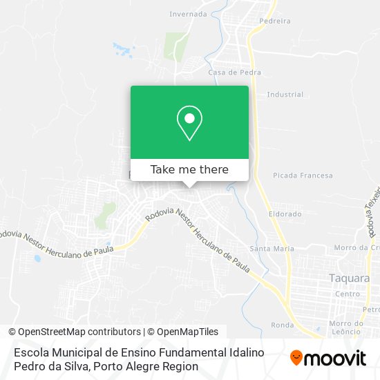 Escola Municipal de Ensino Fundamental Idalino Pedro da Silva map