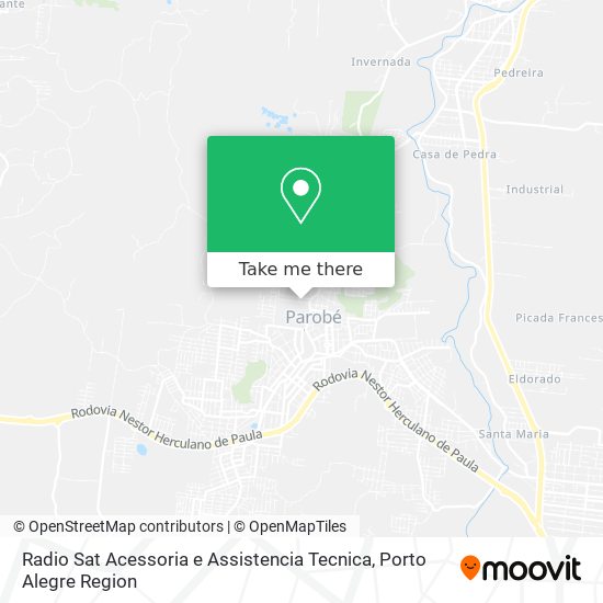 Radio Sat Acessoria e Assistencia Tecnica map