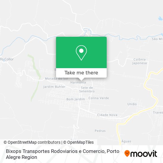 Bixops Transportes Rodoviarios e Comercio map