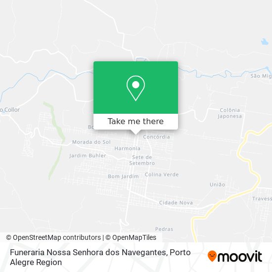 Funeraria Nossa Senhora dos Navegantes map