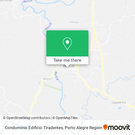 Condominio Edificio Tiradentes map