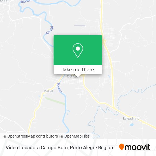 Video Locadora Campo Bom map