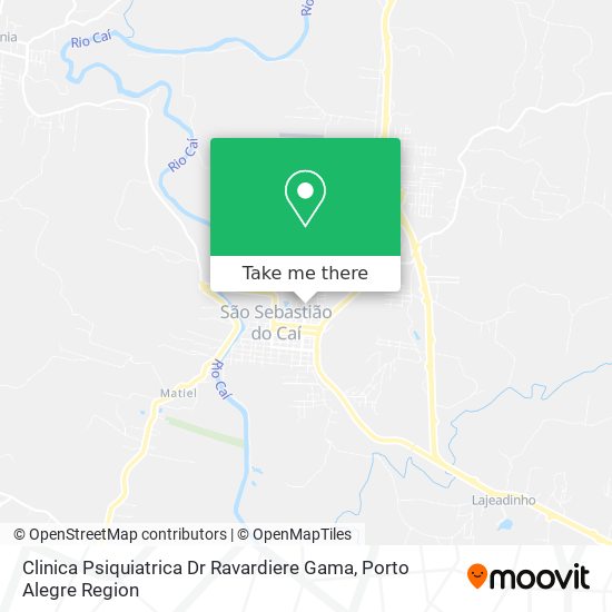 Clinica Psiquiatrica Dr Ravardiere Gama map