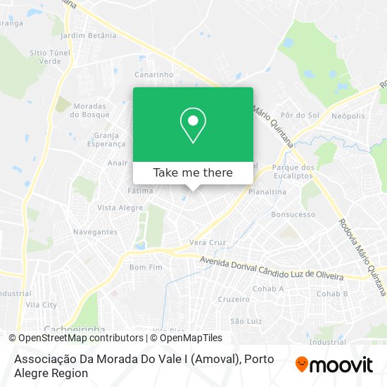 Associação Da Morada Do Vale I (Amoval) map