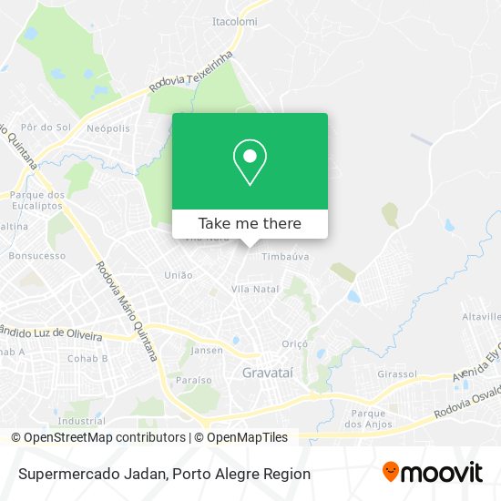 Supermercado Jadan map