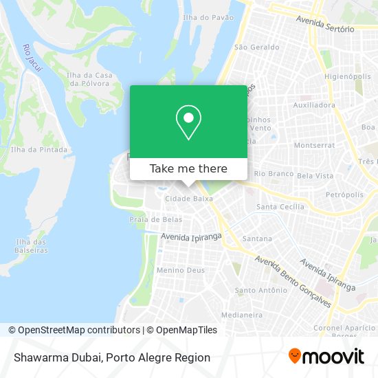 Mapa Shawarma Dubai