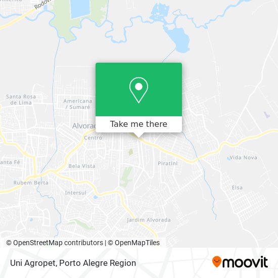 Uni Agropet map