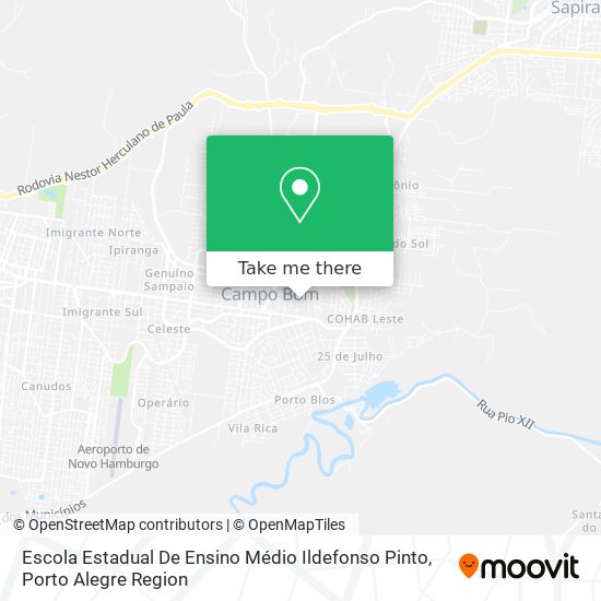 Escola Estadual De Ensino Médio Ildefonso Pinto map
