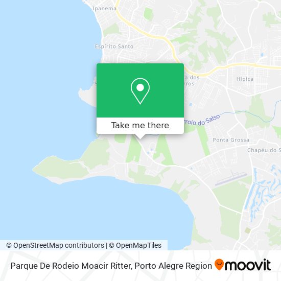 Parque De Rodeio Moacir Ritter map