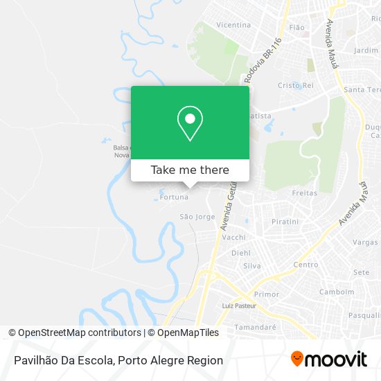 Pavilhão Da Escola map