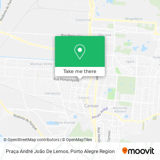 Praça André João De Lemos map