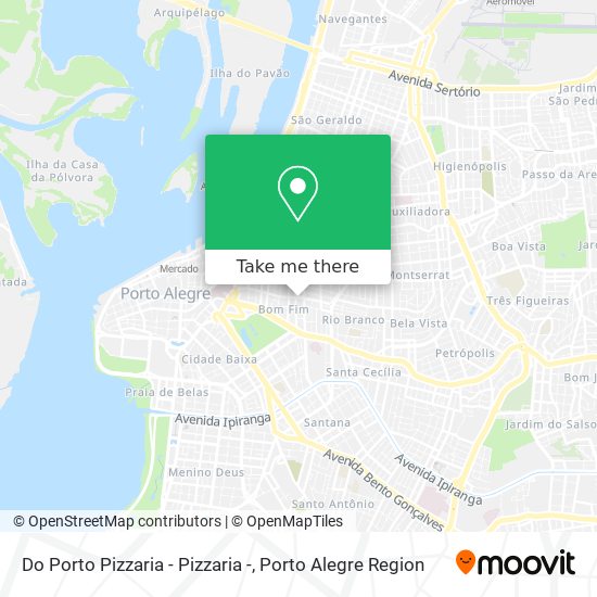 Do Porto Pizzaria - Pizzaria - map