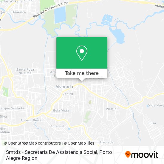 Smtds - Secretaria De Assistencia Social map