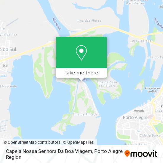 Mapa Capela Nossa Senhora Da Boa Viagem