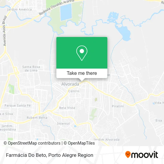 Farmácia Do Beto map