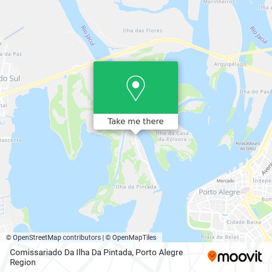 Mapa Comissariado Da Ilha Da Pintada