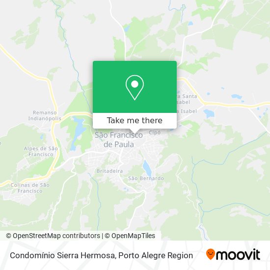 Condomínio Sierra Hermosa map