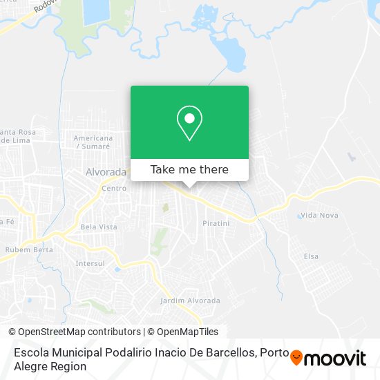 Escola Municipal Podalirio Inacio De Barcellos map